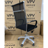 Ghế Xoay Văn Phòng Lưng Lưới Cao Tay Vịn Cố Định - GX89