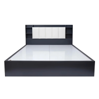 Giường Ngủ Gỗ Công Nghiệp Có Kệ Đầu Giường - GN23