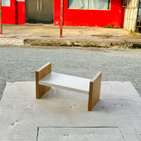 Kệ Để Bàn Làm Việc Gỗ Trang Trí Tiện Lợi - KB7