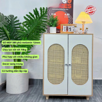 Kệ Giày Dép Cửa Lưới Mây Hiện Đại - KGD29