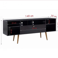 Kệ Tivi Dáng Thấp Chân Cao Có Kệ Mở Đa Năng - KTV25