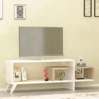 Kệ Tivi Dáng Trung Kiểu Lệch Nhiều Ngăn Tiện Dụng - KTV33