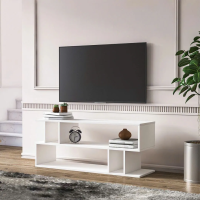Kệ Tivi Gỗ Ba Tầng Thiết Kế Đối Xứng Độc Đáo - KTV13