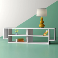 Kệ Tivi Gỗ Công Nghiệp Dáng Thấp Nhiều Ngăn Kệ Mở - KTV32