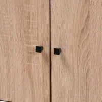 Kệ Tivi Gỗ MDF 3 Cánh Cửa Mở Chân Cao Tối Giản - KTV24