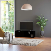 Kệ Tivi Gỗ MDF Thiết Kế Cánh Mở Kèm Kệ Trang Trí - KTV30