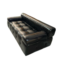 Ghế Sofa Da Đen Bóng Hạng Sang - SF36