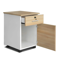 Hộc Tủ Phụ 2 Ngăn Vân Gỗ - TP37