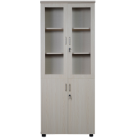 Tủ Tài Liệu Gỗ 2 Cánh Cao Cấp - THS3