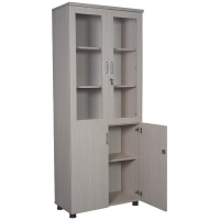 Tủ Tài Liệu Gỗ 2 Cánh Cao Cấp - THS3