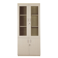 Tủ Tài Liệu Gỗ 2 Cánh Cao Cấp - THS3