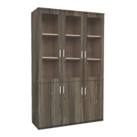 Tủ Hồ Sơ Gỗ 3 Cánh Bitly - THS7