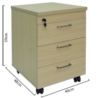 Hộc Tủ Phụ Mini 3 Ngăn - TP2