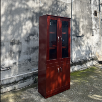 Tủ Tài Liệu Gỗ 2 Cánh Sơn PU - THS2