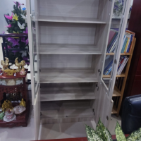 Tủ Văn Phòng 2 Cánh Gỗ Công Nghiệp - THS9