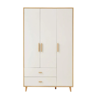 Tủ Quần Áo 3 Cánh Đa Năng Kèm 2 Ngăn Kéo Lưu Trữ - TQA28