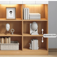 Tủ Tài Liệu Gỗ Thiết Kế Cánh Dưới Mở - THS288
