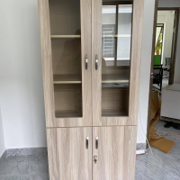 Tủ Tài Liệu Gỗ 2 Cánh Cao Cấp - THS3