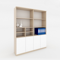 Tủ Văn Phòng Có Kệ Trang Trí - THS41