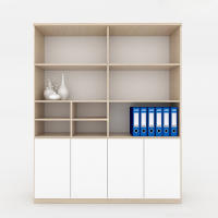 Tủ Văn Phòng Có Kệ Trang Trí - THS41