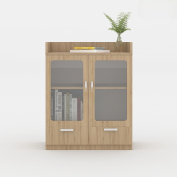 Tủ Tài Liệu Dạng Lửng 2 Cánh Kính - THS93