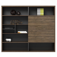 Tủ Tài Liệu Gỗ MDF Văn Phòng Lãnh Đạo - THS118