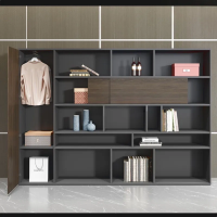 Tủ Tài Liệu Có Kệ Để Đồ Trang Trí -  THS128