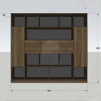 Tủ Tài Liệu Phòng Giám Đốc Gỗ Công Nghiệp - THS143