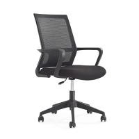 Ghế Xoay Văn Phòng Tay Vuông Nhập Khẩu - GX40