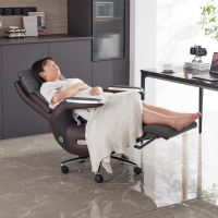Ghế Giám Đốc Da Thật Ngả Lưng Tự Động Nhập Khẩu - GGĐ23