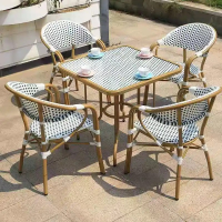 Bộ Bàn Ghế Sân Vườn Giả Mây 4 Người - SV56