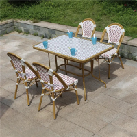 Bộ Bàn Ghế Sân Vườn Giả Mây 4 Người - SV56