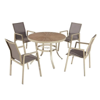 Bàn Sân Vườn Tròn Cafe Ngoài Trời 1m - SV61