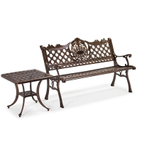 Ghế Băng Sân Vườn Hợp Kim Nhôm - SV66