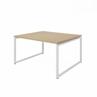 Cụm Bàn 2 Người Chân Sắt Chữ U - BC42