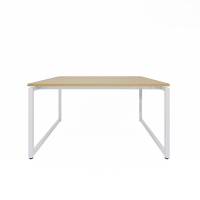 Cụm Bàn 2 Người Chân Sắt Chữ U - BC42
