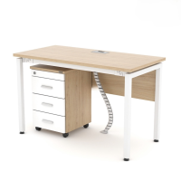 Bàn Làm Việc Chân Sắt Độc Lập - BLV44