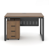 Bàn Làm Việc Yếm Sắt Chân U - BLV53