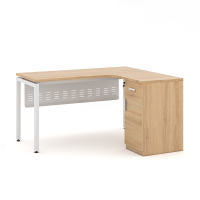 Bàn Làm Việc Góc L Chân Độc Lập - BLV62