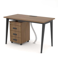 Bàn Làm Việc Văn Phòng Chân Sắt- BLV73