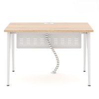 Bàn Làm Việc Chân Sắt 1m2 - BLV80