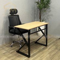 Bộ Bàn Làm Việc Chữ K Ghế Xoay Tựa Đầu Dày - BLV105