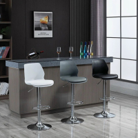 Ghế Bar Nhựa Mặt Nệm Xoay 360 Độ - QB31