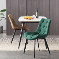 Ghế Ăn POLY Vải Nhung Hiện Đại - GA34