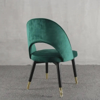 Ghế Ăn SAARINEN Chân Thép Mạ Vàng - GA47