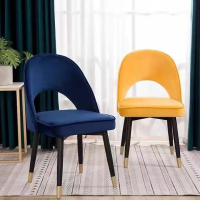 Ghế Ăn SAARINEN Chân Thép Mạ Vàng - GA47