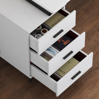 Bàn Làm Việc Văn Phòng IKEA Có Hộc Tủ 3 Ngăn- BLV48