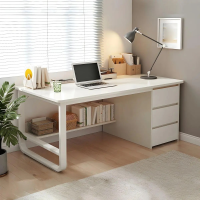 Bàn Làm Việc IKEA Văn Phòng Có Hộc Tủ - BLV46