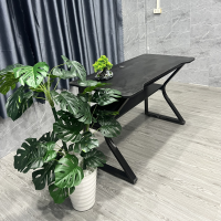 Bàn Làm Việc Gaming Chân K Uốn Có Kệ - BLV110