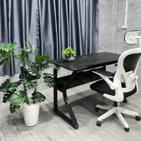 Bàn Làm Việc Gaming Chân K Uốn Có Kệ - BLV110